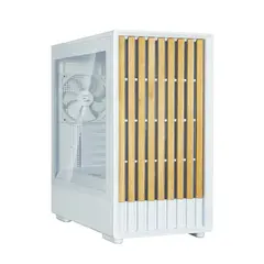 кутия Case mATX - P10 NAMU WHITE - Wood, USB-C кутия Case mATX - P10 NAMU WHITE - Wood, USB-C
