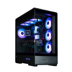 Case ATX - P50 DS Black - Digital Display, Addressable RGB Case ATX - P50 DS Black - Digital Display, Addressable RGB