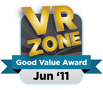 Award from vr-zone.com