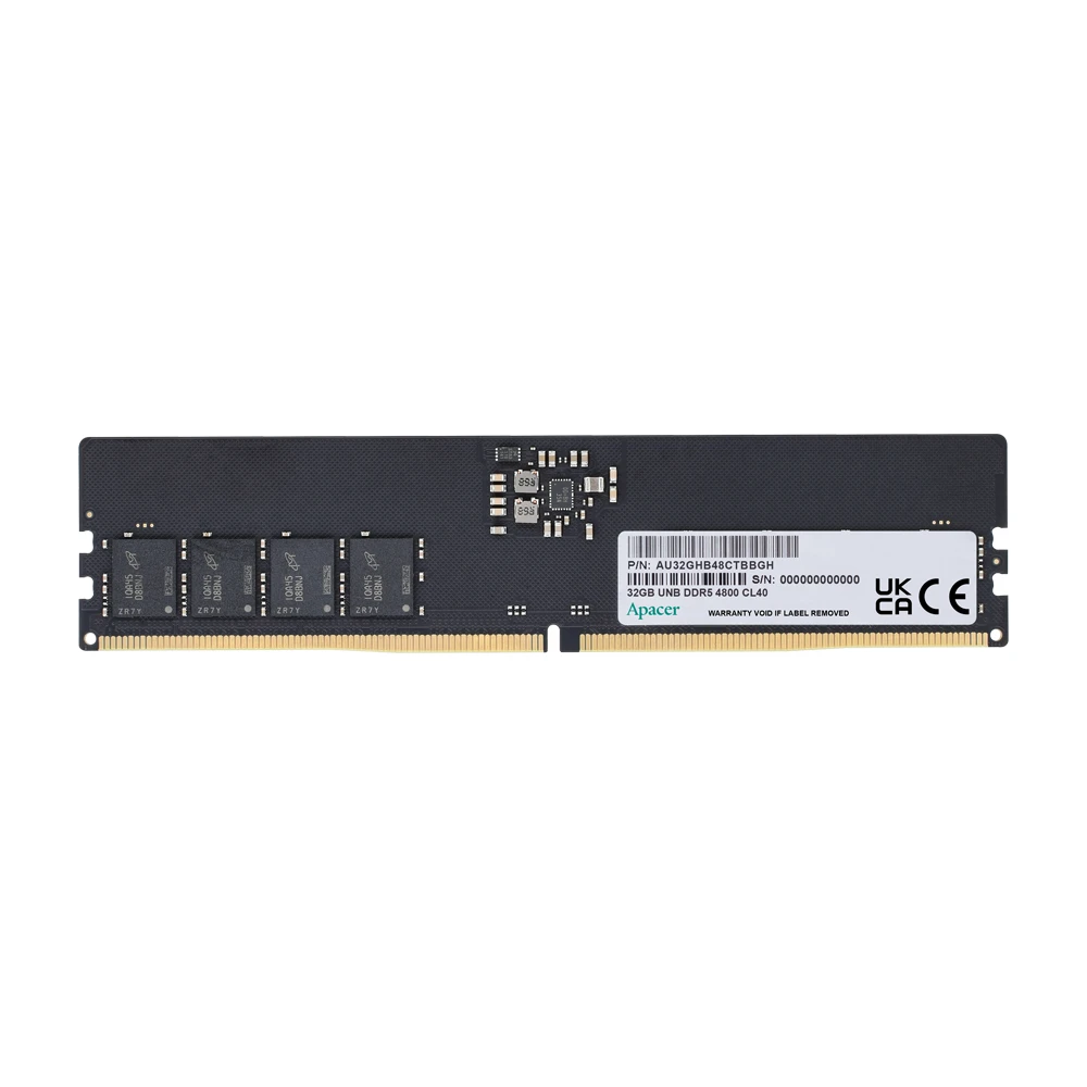Apacer RAM 16GB DDR5 DIMM 4800-40 2048x8 - FL.16G2A.PTH - English