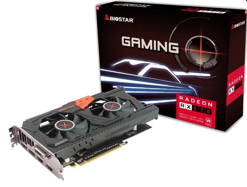 Biostar VGA RX570 8GB DDR5 VA5705RV82 English Dekada