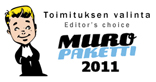 Award from muropaketti.com