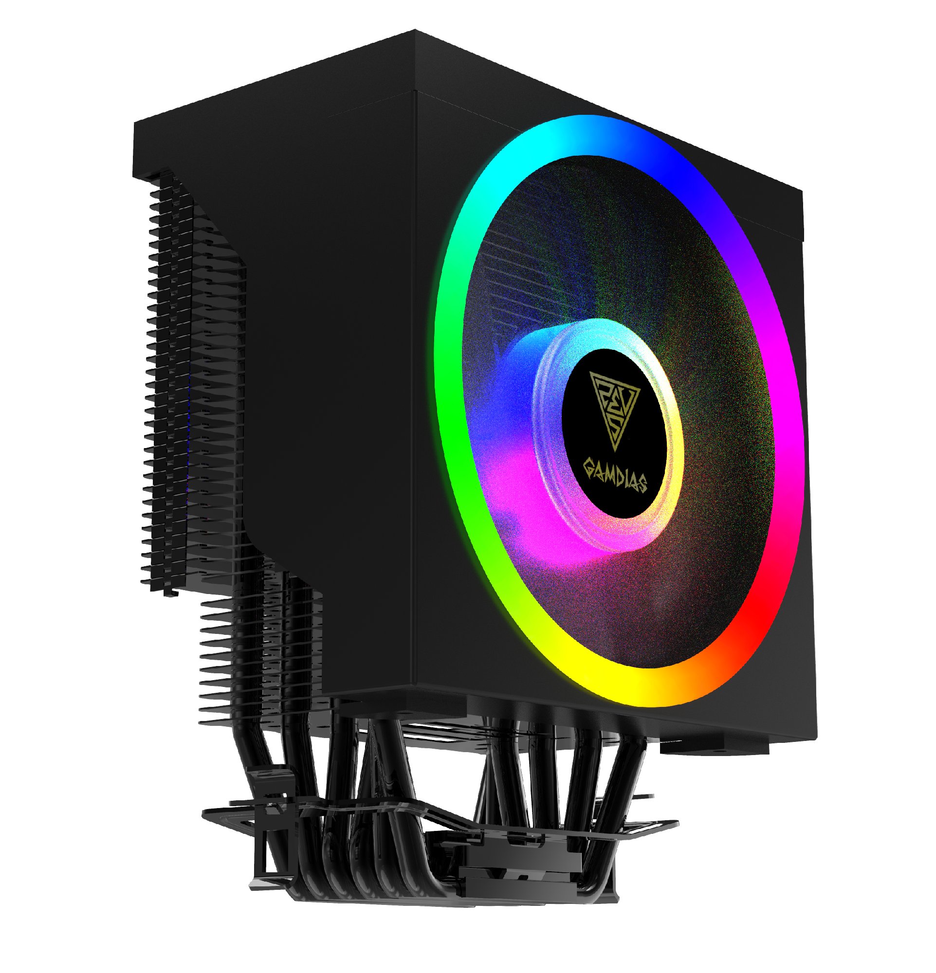 GAMDIAS Boreas M1-610 Lite RGB Ventola Per CPU - Nero