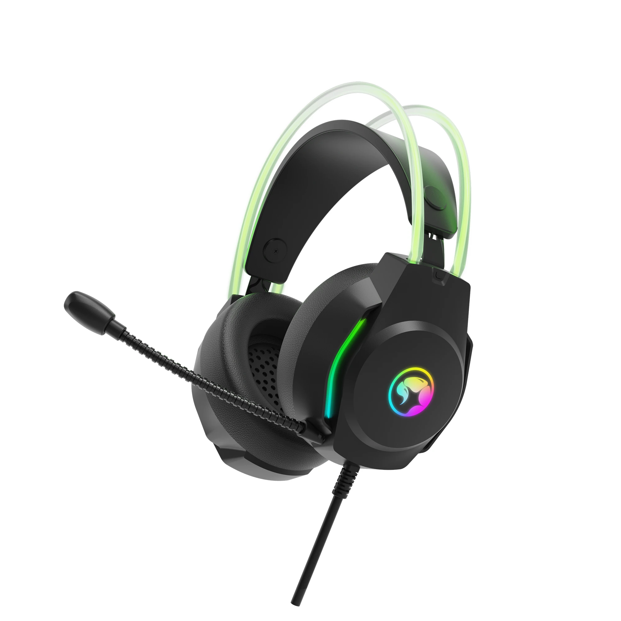 Marvo Gaming Headphones H8620 50mm RGB English Dekada