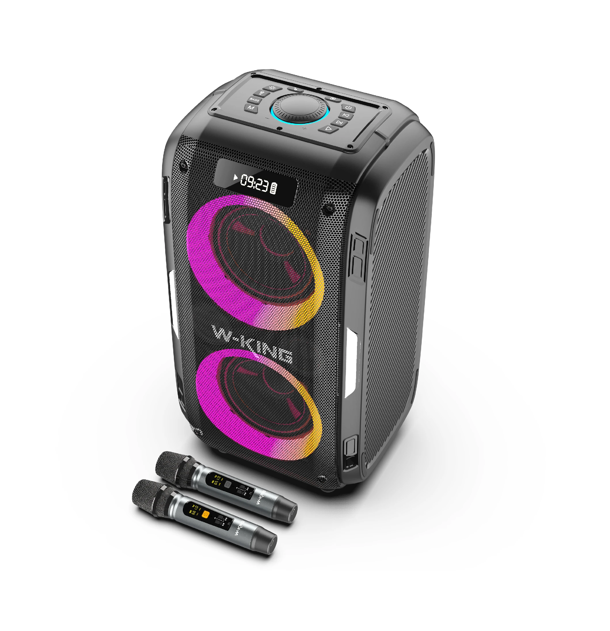 W-King Bluetooth Party Speaker - T9 PRO - 120W, 2 x Wireless ...
