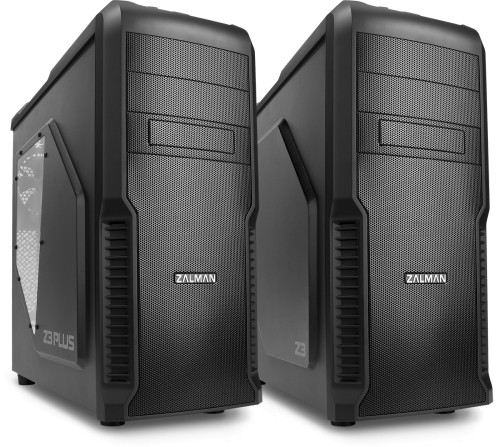 Zalman Z3-Plus and Z3 Cases - Click to enlarge